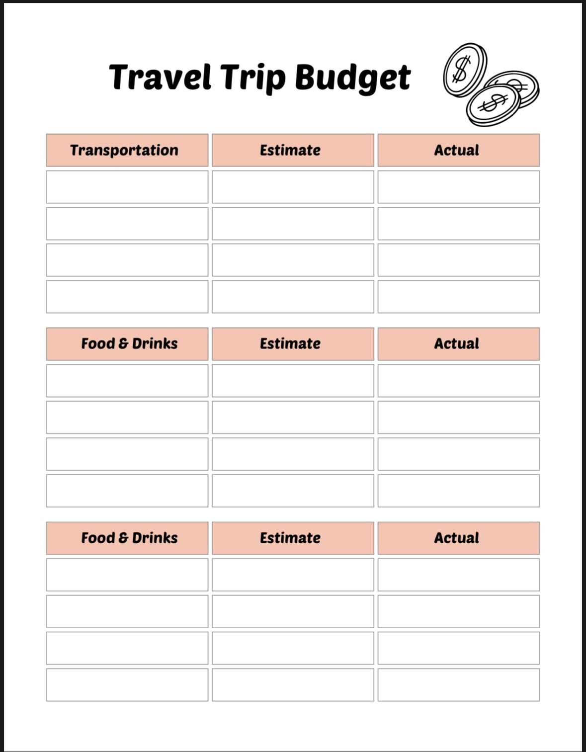 Travel Journal for Kids